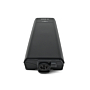 foto van de Bosch PowerPack 500 Active 36V 13.4Ah fietsbatterij waar je de aansluiting waar je de plug-in kan zien.